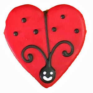 Pawsitively Gourmet Ladybug Heart Cookie Chicken Liver 20ct - Image 2