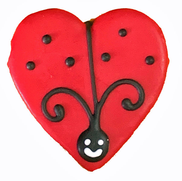 Pawsitively Gourmet Ladybug Heart Cookie Chicken Liver 20ct - Image 2