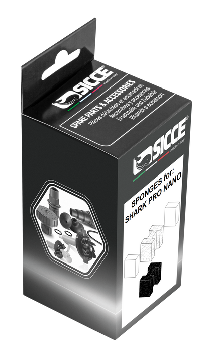 Sicce Shark Pro Nano Sponges 4pk - Image 2