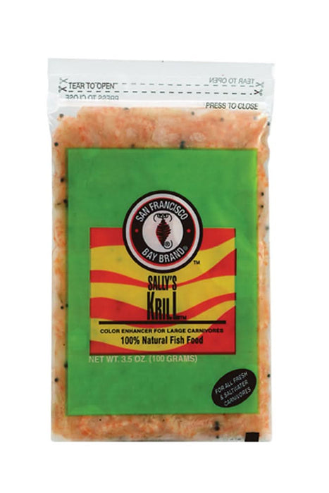 San Francisco Bay Brand Krill Frozen Fish Food 3.5 oz