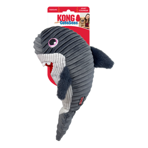 KONG Cuteseas Rufflez Dog Toy Shark MD/LG - Image 2