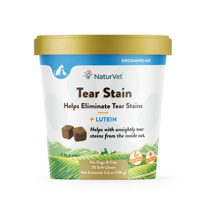 NaturVet Tear Stain Soft Chews 5.4 oz 70 Count