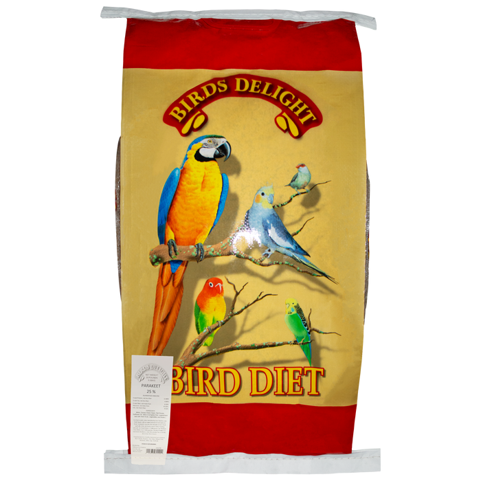 Volkman Seed Company Bird's Delight Parakeet 25% Food 20 lb