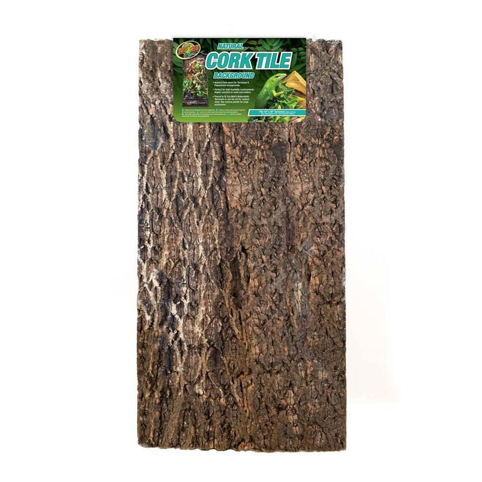 Zoo Med Natural Cork Tile Background Brown 16in X 36in XXL