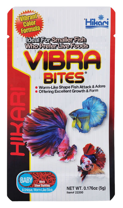 Hikari USA Vibra Bites Betta Fish Food Baby 0.18 ounces - Image 2