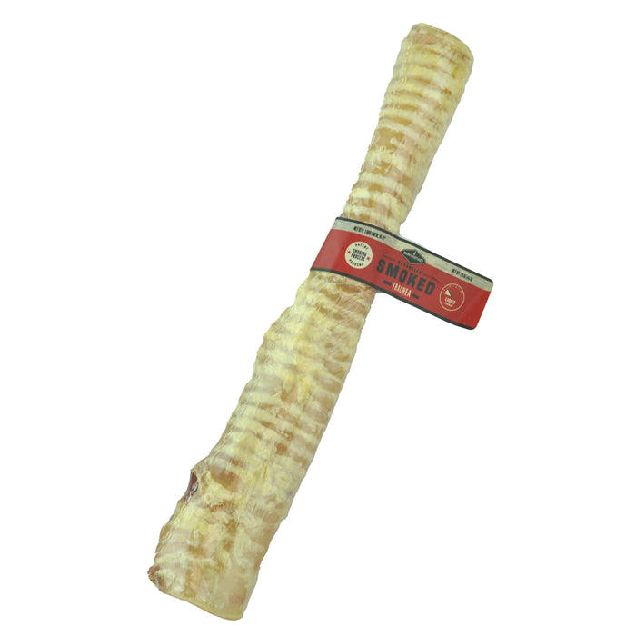 Barkworthies Smoked Trachea Dog Treat 10-12in - Image 2
