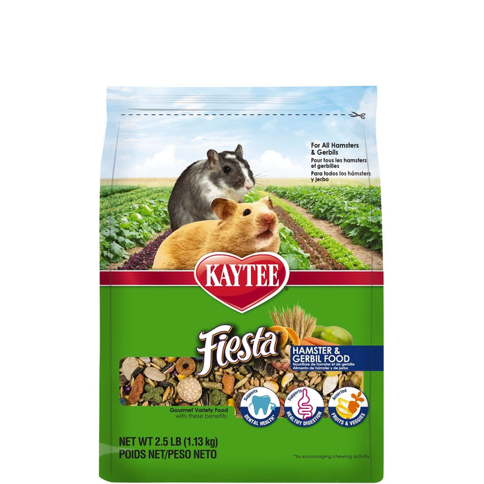Kaytee Fiesta Hamster and Gerbil Food 2.5 lb