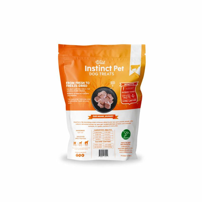 Wild instinct Pet Freeze-Dried Beef Liver for Dogs 2.1 oz