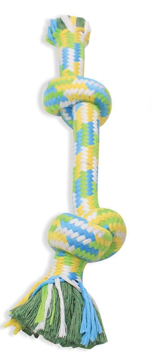 Mammoth Pet Products Braidys Rope Bone Dog Toy Assorted 14in LG