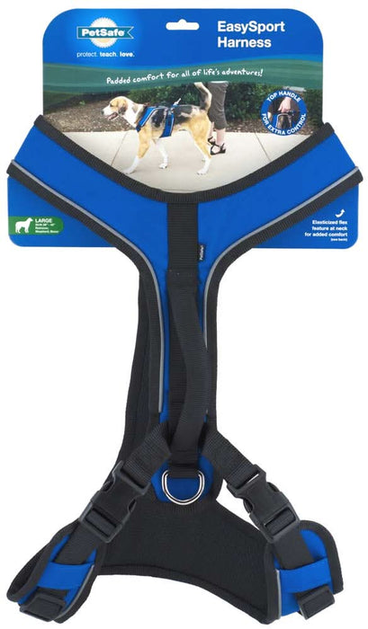 EasySport Comfortable Dog Harness Blue LG
