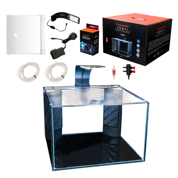 Aquatop Venti Showcase Aquarium Kit 5gal