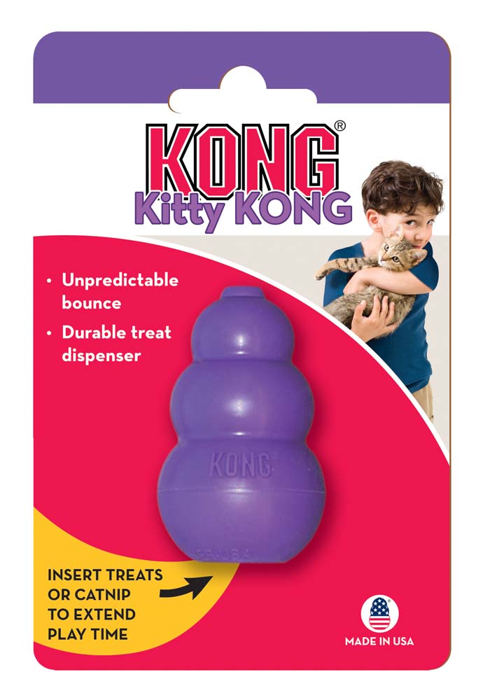 KONG Kitty Catnip Toy Purple One Size — AnimalWiz.com
