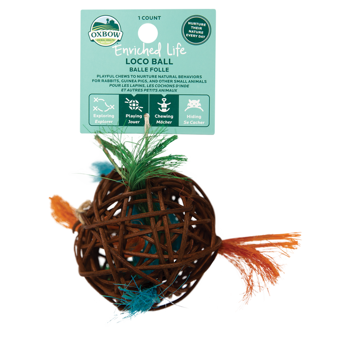 Oxbow Animal Health Enriched Life Loco Ball Small Animal Toy One Size