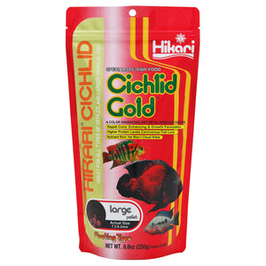 Hikari USA Cichlid Gold Pellets Fish Food 8.8oz LG - Image 2