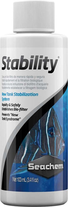 Seachem Laboratories Stability Biological Water Conditioner 100ml/3.4oz
