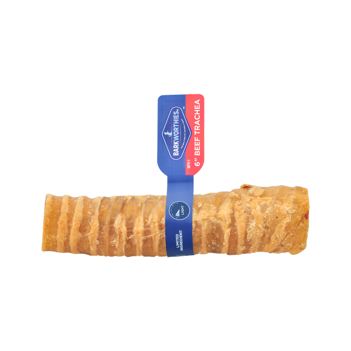 Barkworthies Beef Trachea 6 Inches, 12 Count - Image 2