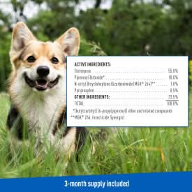 Adams Plus Flea & Tick Prevention Spot On for Dogs, Medium Dogs 15 to 30 lbs