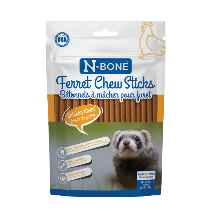 N-Bone Ferret Chew Sticks Chicken 1.87oz