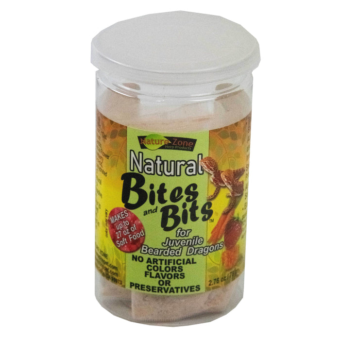 Nature Zone Natural Bites & Bits for Juvenile Bearded Dragons 2.76oz