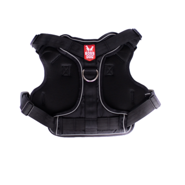 Boss Dog Tactical Dog Harness Black XL