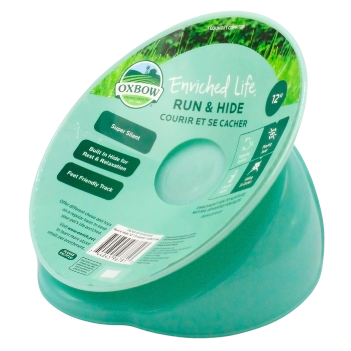 Oxbow Animal Health Enriched Life Small Animal Run & Hide Mint Green 12in