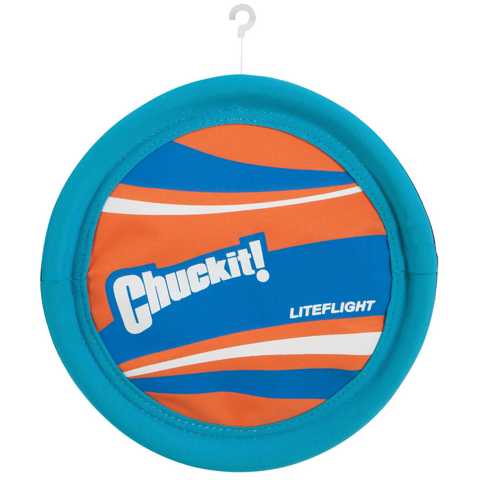 Chuckit! Lite Flight Disc Dog Toy Blue/Orange LG