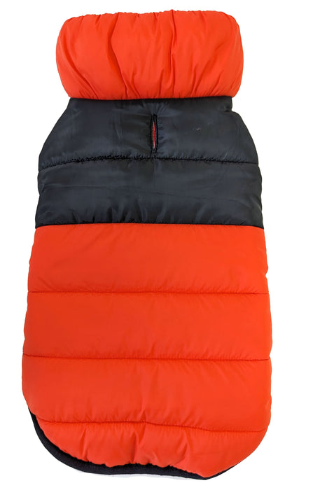 Fashion Pet Light Puffer Coat Orange LG