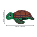 KONG Maxx Friends Dog Toy Turtle MD - Image 2
