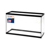 Aqueon Standard Glass Rectangle Aquarium Clear Silicone Black 29