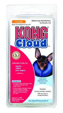 KONG Inflatable E-Collar Blue XS - Image 2