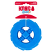 KONG Squeakz Wheel Dog Toy Blue MD - Image 2