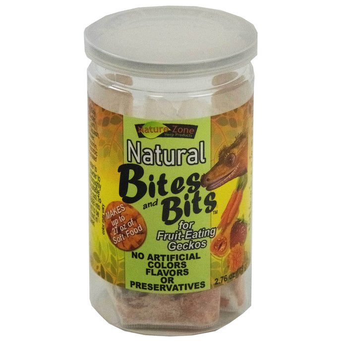 Nature Zone Natural Bites & Bits for Fruit-Eating Geckos 2.76oz