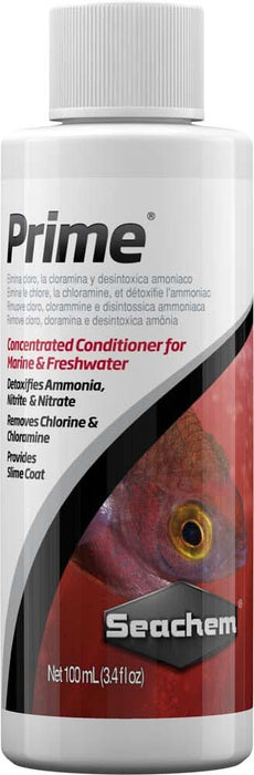 Seachem Laboratories Prime Ammonia Detoxifier 100ml/3.4oz