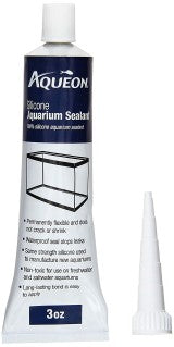 Aqueon Aquarium Silicone Sealant Black 3 Ounces