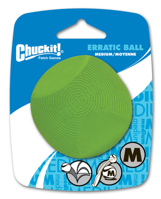 Chuckit! Erratic Dog Toy Ball Green MD