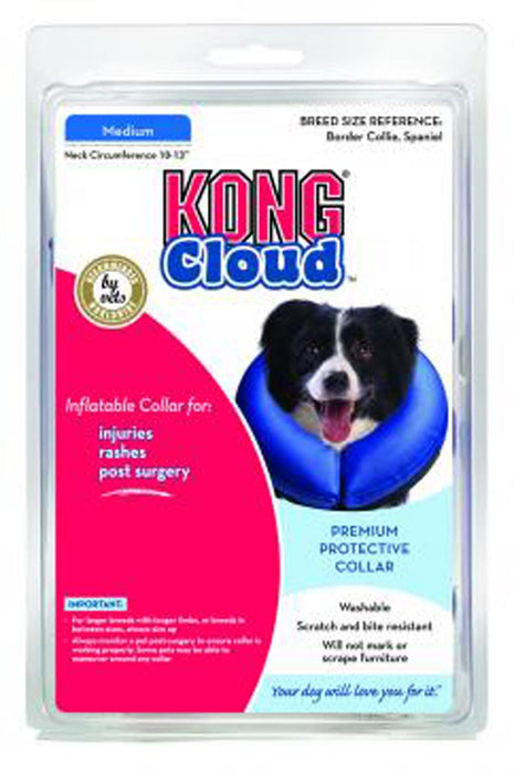 KONG Inflatable E-Collar Blue MD - Image 2