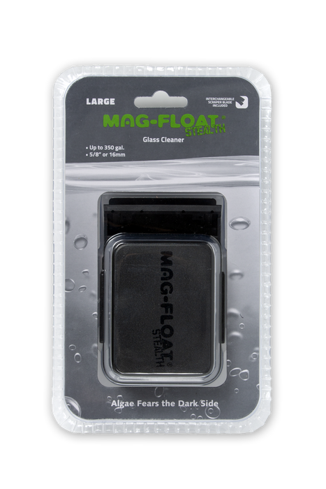 Mag-Float Stealth Floating Magnet Glass Aquarium Cleaner LG