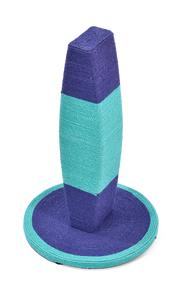 Max & Marlow Apple Novelty Cat Scratcher Blue - Image 2