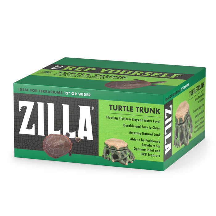 Zilla Freestanding Floating Basking Platforms Turtle Trunk 11.75 x 9.5 x 5.25"