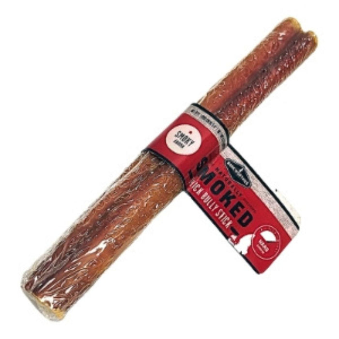 Barkworthies Smoked Bully Sticks Dog Treat 5-6in - Image 2