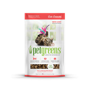 Pet Greens Cat Craves Semi-Moist Soft Cat Treats Salmon 3oz - Image 2