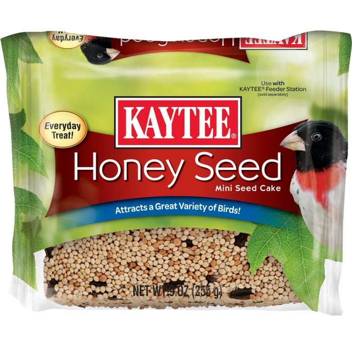 Kaytee Mixed Seed Mini Cake 9 Ounces