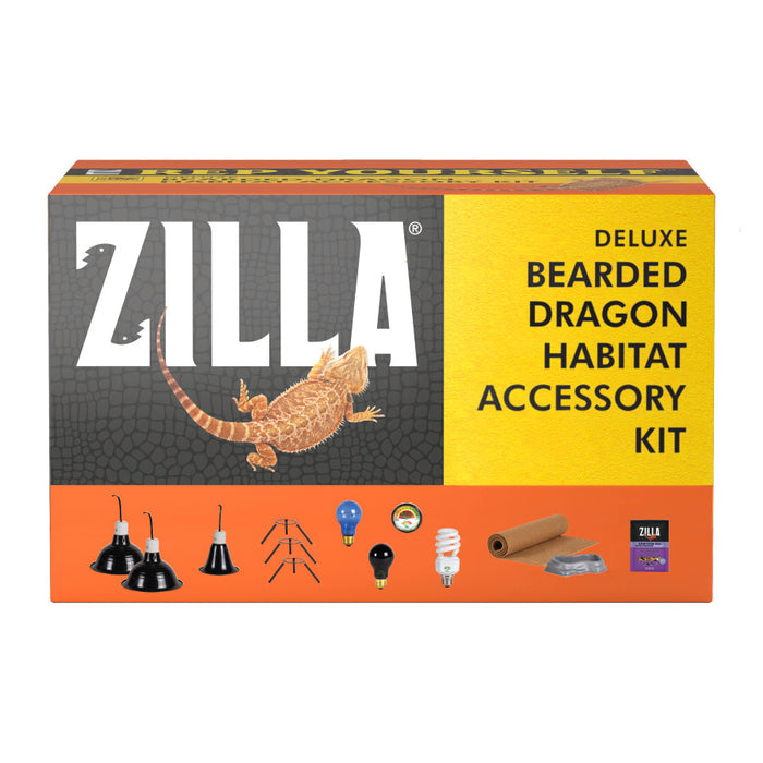 Zilla Bearded Dragon Habitat Accessory Kit