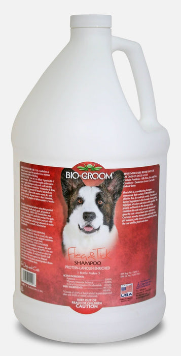 Bio Groom Flea & Tick Shampoo for Dogs 1 gal