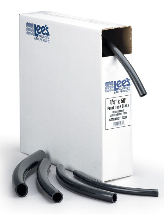 Lee's Aquarium & Pet Products Flex Pond Hose/Tubing Black 3/4 in X 50 ft