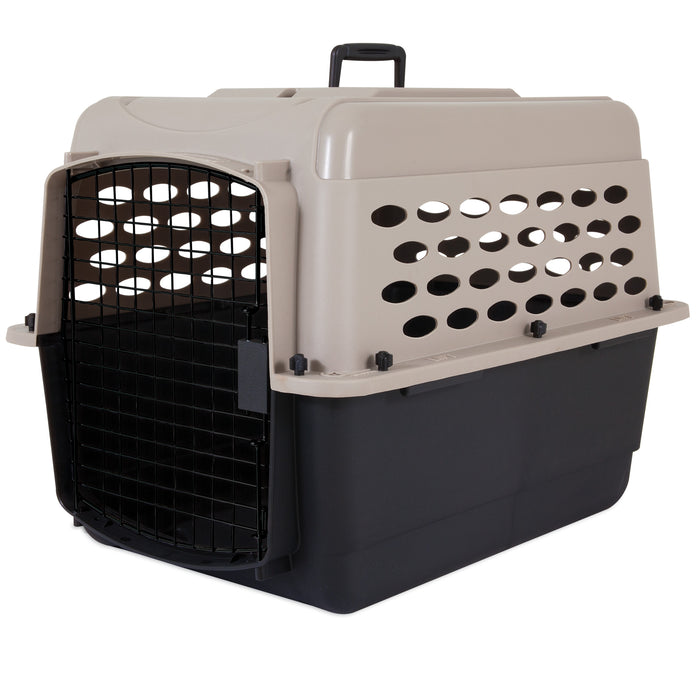 Petmate Vari Dog Kennel Taupe, Black 28 in