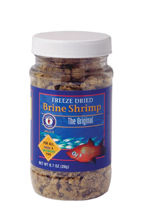 San Francisco Bay Brand Brine Shrimp Freeze Dried Fish Food 0.7 oz