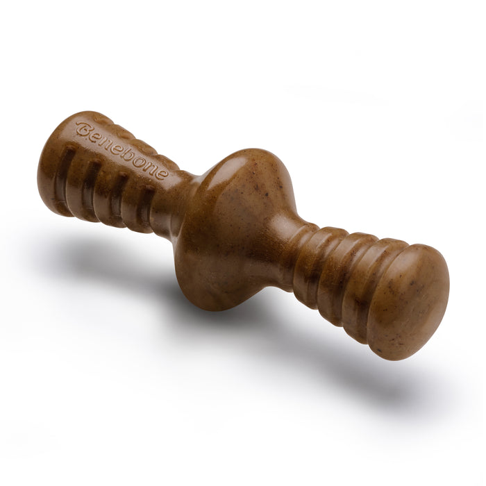 Benebone Zaggler Durable Dog Chew Toy Bacon LG