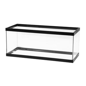 Aqueon Standard Glass Rectangle Aquarium Clear Silicone Black 20 Long - Image 2