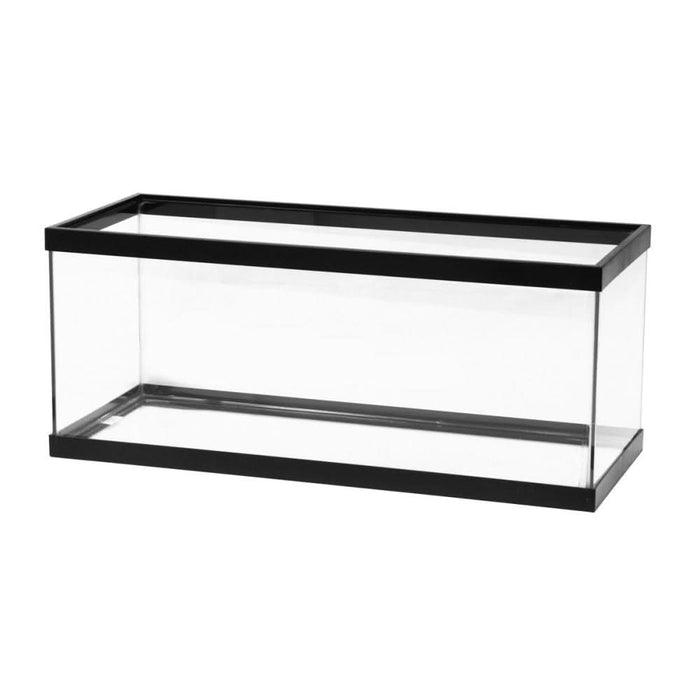 Aqueon Standard Glass Rectangle Aquarium Clear Silicone Black 20 Long - Image 2